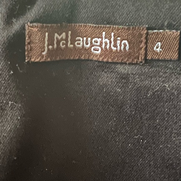 J. McLaughlin size 4 houndstooth plaid skirt designer MUST BUNDLE! - Picture 4 of 5